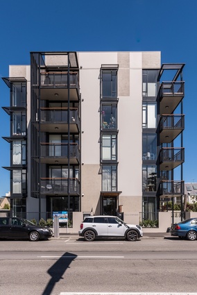 Housing – Multi-Unit winner: Rakaia Apartments by Wilson and Hill Architects. 

