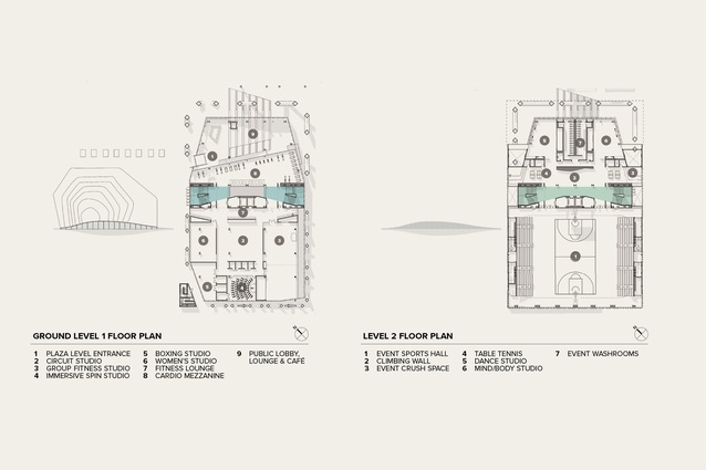 Floor plans.