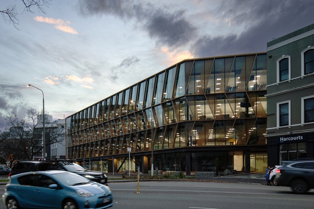 Shortlisted - Commercial Architecture: Ōtepoti Building by Warren and Mahoney and Aukaha.