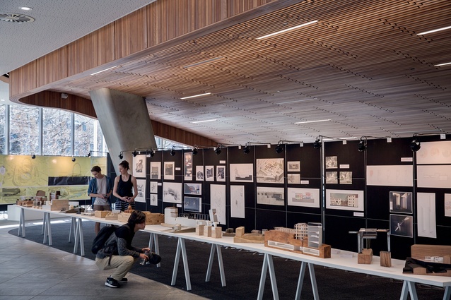 The student exhibition featured work from AUT University, Unitec and The University of Auckland.