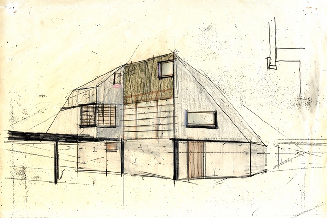 Mark-Brown/Waldegrave House; design perspective.