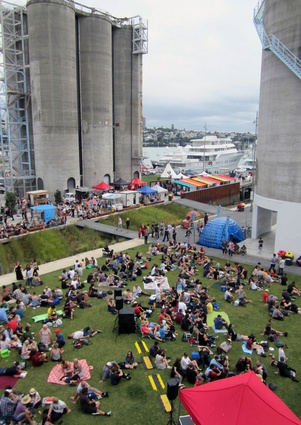 Silo Park. The NZILA judges said that this project "creates a vibrant space that connects people with the wharf environment and provides a range of distinct spaces for social gathering."