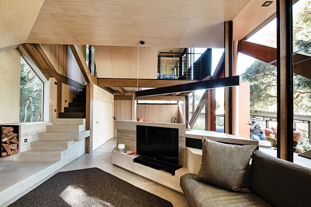 Winner of House Alteration and Addition under 200 m<sup>2</sup>: Cabin Two by Maddison Architects. 