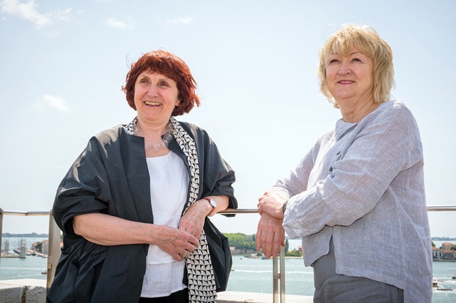 Yvonne Farrell and Shelley McNamara of Grafton Architects: curators of the 2018 Venice Architecture Biennale.