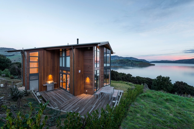 Ngaio Point Bach - Akaroa by Wilson & Hill Architects was a winner in the Housing category.