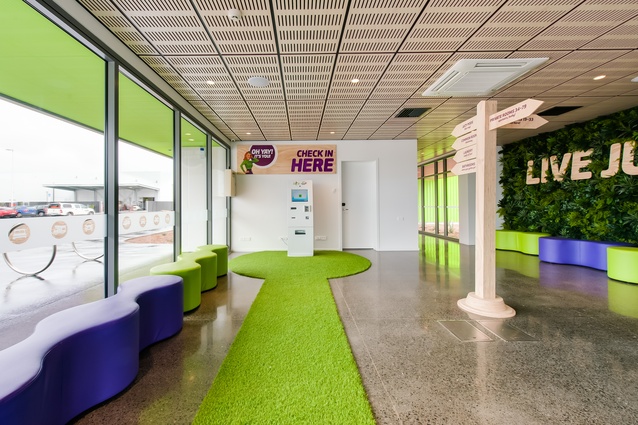 Resene Total Colour Commercial Interior Retail + Public Colour Maestro Award: Jucy Snooze by Archaus.
