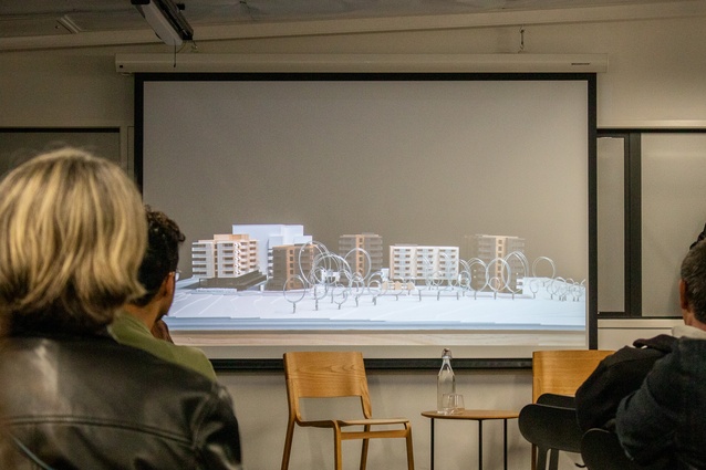 The model of Community Lane - the best way to talk architecture to the layperson.