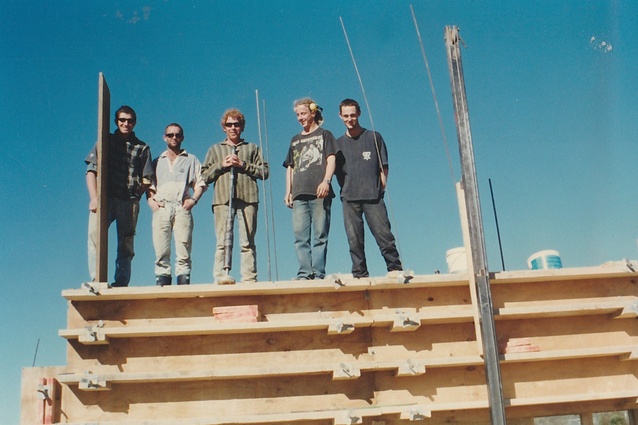 The original Terra Firma team, pictured here in 2000.