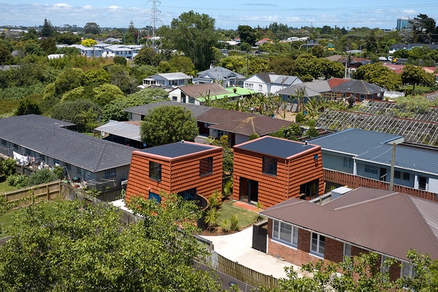 Finalist - Multi Unit: Pocket Houses at Avenue Road by Dorrington Atcheson Architects.