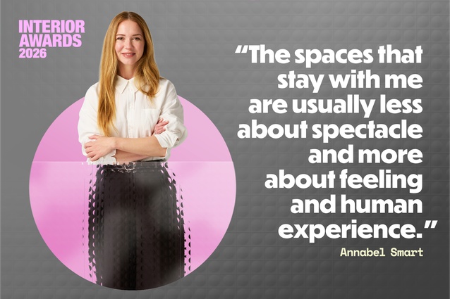Annabel Smart, of design practice Studio 11:11, is one of five judges on this year’s Interior Awards jury.