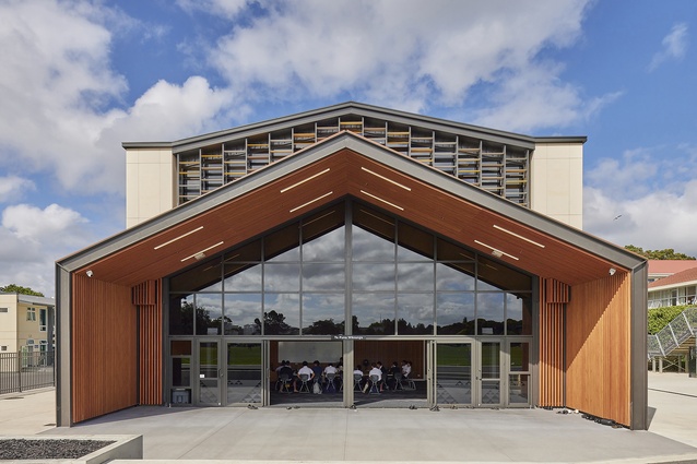 Shortlisted - Education: Mount Albert Grammar School – Nairn Block by ASC Architects.
