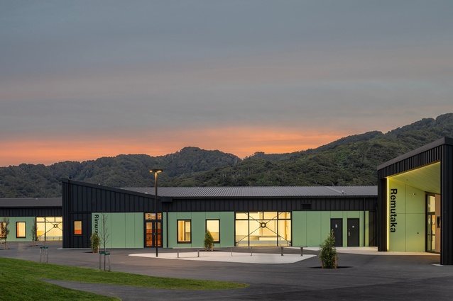 Shortlisted - Education: Te Kura Matua o Wainuiomata - Wainuiomata High School Rebuild by S&T Architects.