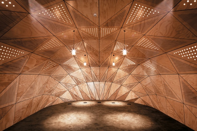 Kakano at Nga Purapura, Otaki by Tennent + Brown was a finalist in the Craftsmanship category at the 2013 Interior Awards.