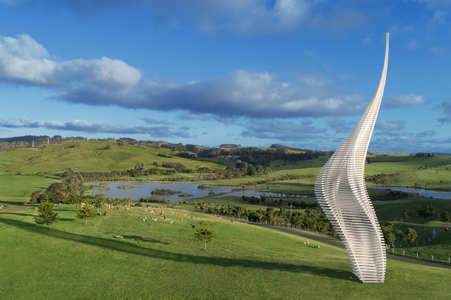 Finalist: Small Projects (of under £1 million) – Jacob's Ladder at Gibbs Farm in Makarau, New Zealand by Dailes.