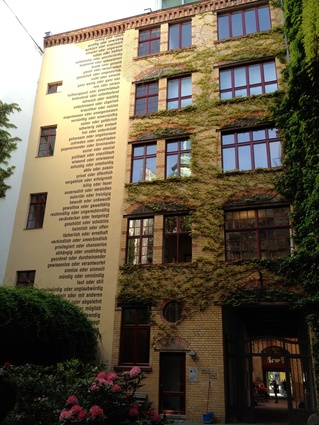 Interlocking courtyards in Berlin.