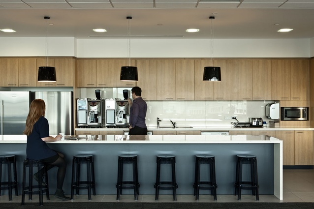 Residential-style kitchen on an industrial scale.