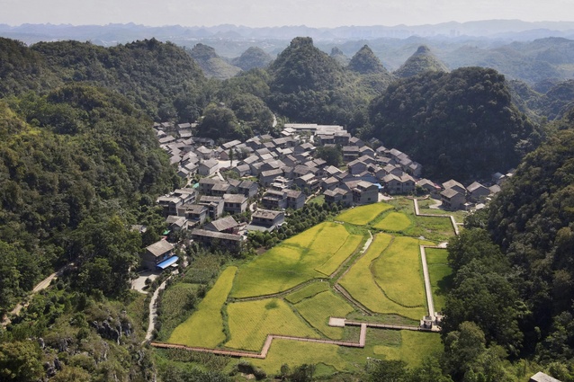 Landscape of the Year: Preservation and Rehabilitation of Rural Landscape of Gaodang: A Buyi Ethnic Minority Group Village in Southwest China by SHANCUN Atelier School of Architecture Tsinghua University + Anshun Institute of Architectural Design.
