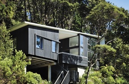 An "apartment" in Wellington's bush 