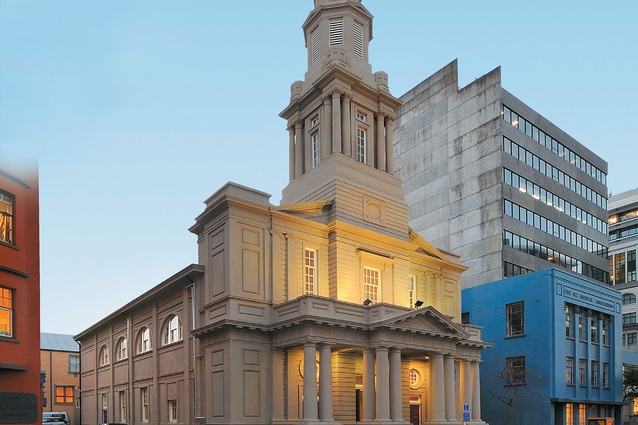 St Andrew's Church, a 1922 heritage-listed building,  was strengthened by Ebert Construction (architect - Opus Architecture, structural engineer - Opus International)