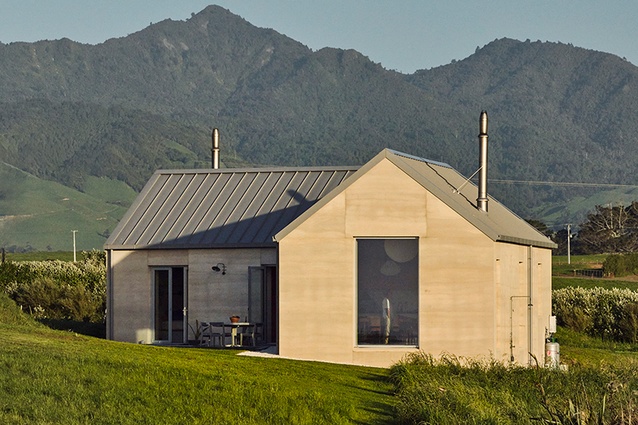 Shortlisted - Housing: Rammed Earth House by Boon.
