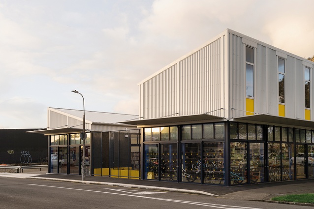Winner – Sir Miles Warren Award: Strip Mall by Spacecraft Architects.
