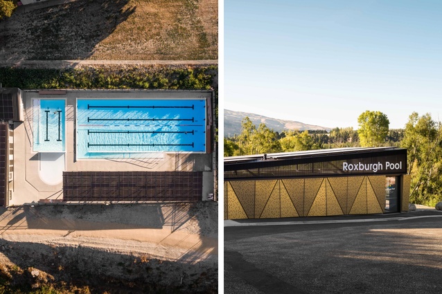 Chris Wheeler of Hierarchy Group for ‘Roxburgh Pool’, winner of a Regional Award for Commercial Architecture.