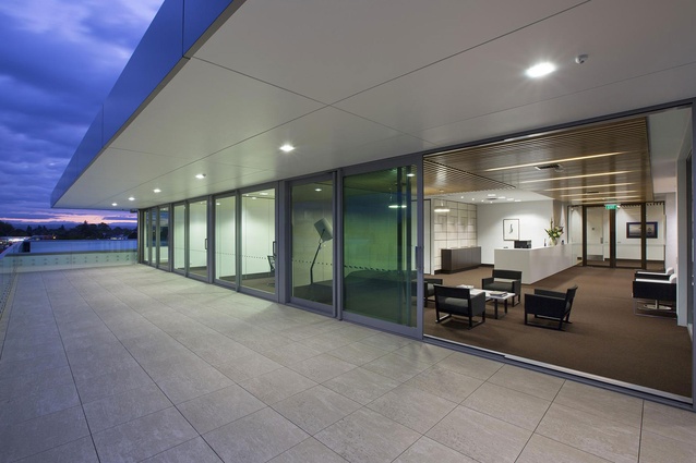 The offices of Cooney Lees Morgan by Wingate + Farquhar was a winner in the Interior Architecture category.