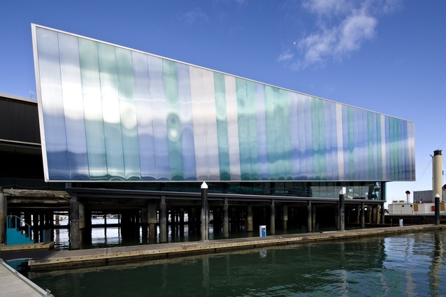 Bossley’s Sir Peter Blake extension to the National Maritime Museum in Auckland.