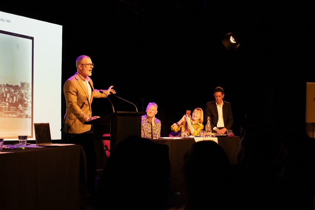 Gordon Harcourt’s thespian monologue.