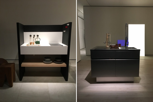 Sanwa Company makes small look huge with their 'micro kitchens'.