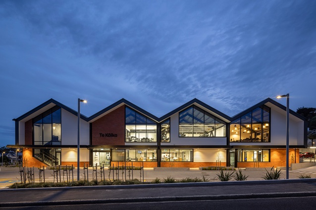 Winner – Public Architecture: Te Kāika Wellbeing Hub by McCoy and Wixon Architects (Dunedin).