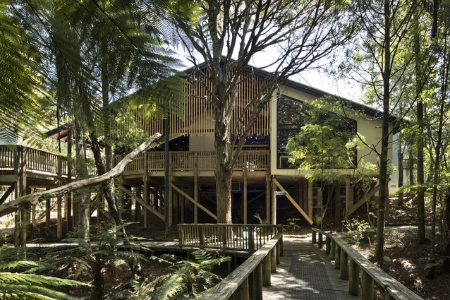 Heritage winner: Waitangi Visitor Centre by Harris Butt Architecture.