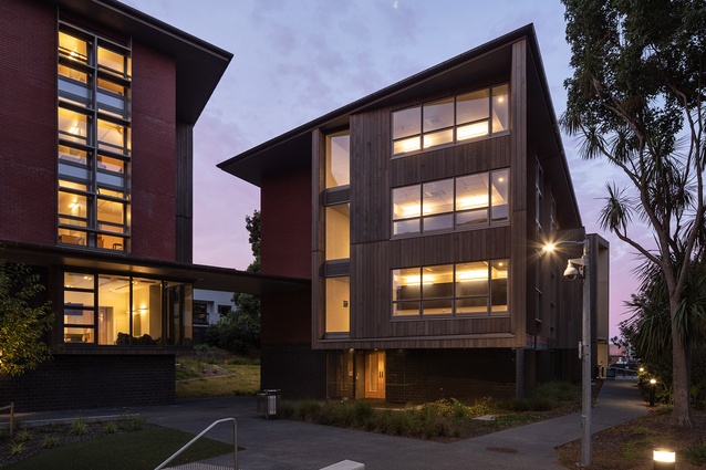 Finalist – Housing – Multi Unit: Grafton Hall at the University of Auckland by Architectus.