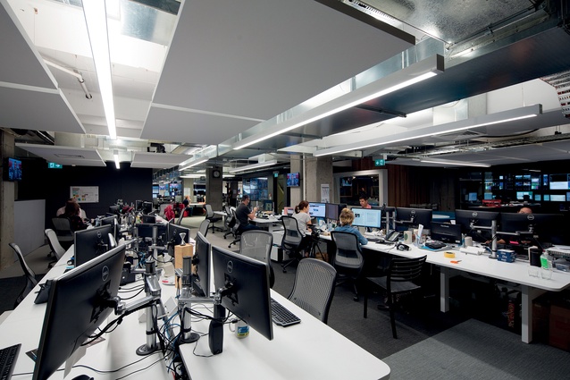 The bustle of the news room is still present, even though typewriters and filing cabinets have been replaced by smart screens and adjustable desks.