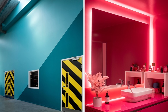 Winner – Resene Total Colour Commercial Interior Office Colour Maestro Award: Cosmic Corner Headquarters by Daniel Sullivan of Common Ltd with Jenna Ingram.
