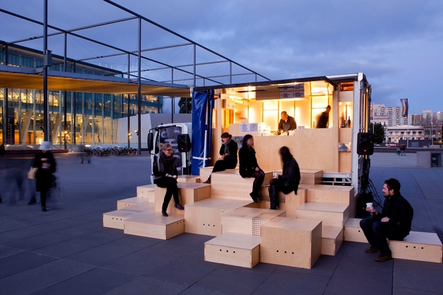 Chasing Kitsune by Hassell and Schiavello named Best Temporary Design at the 2012 Eat-Drink-Design Awards.