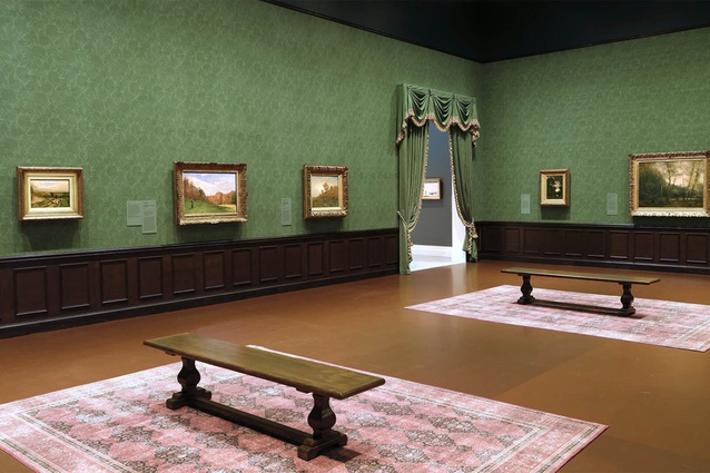 Impressionism meets innovation on the gallery floor