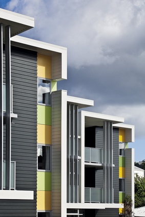 Housing Architecture: Regent Park Apartments for City Housing – Wellington City Council by Designgroup Stapleton Elliott.