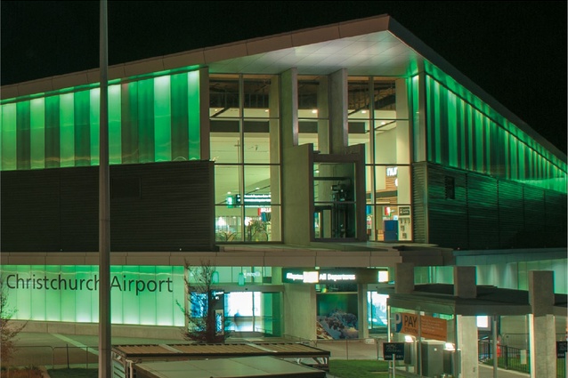 The Christchurch International Airport Integrated Terminal was named as winner of the Davis Langdon Over $50m Award. 