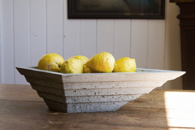 Anything brutalist has been popular in 2017. The <a href="https://www.atelierjonesdesign.com/products/terraced-concrete-bowl-grey" target="_blank"><u>Atelier Jones terraced concrete bowl</u></a> will look great on any design-lover's kitchen table.