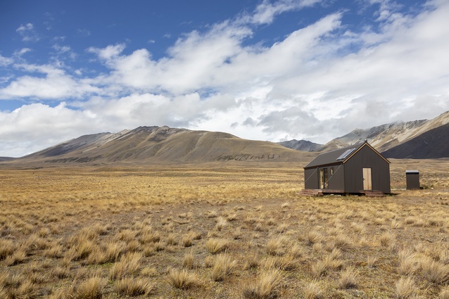 Winner – Small Project Architecture: Musterers Hut by C Nott Architects.