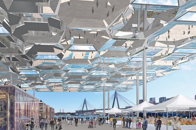 Future Project of the Year and Future Projects, Masterplanning category winner: Sydney Fish Markets, Australia by Allen Jack+Cottier Architects and NH Architecture.