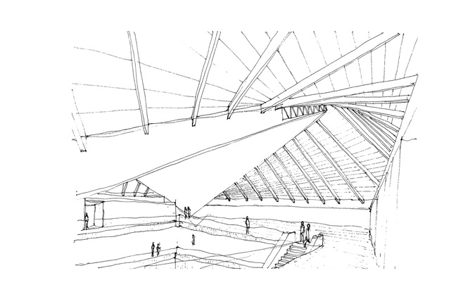 Sketches by architect John Pawson.
