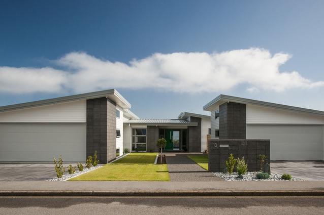 Builder’s Own Home Award, Outdoor Living Award and Plumbing World Bathroom Excellence Award winning house by Robert Caldana Builder Limited in Greymouth.