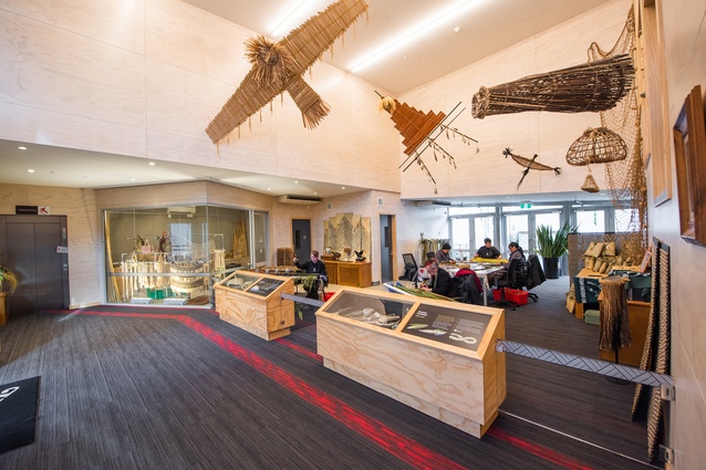 Winner: Education – The New Zealand Māori Arts and Crafts Institute Ngā Kete Tuku Iho – Precinct Development by Design Tribe Architects.