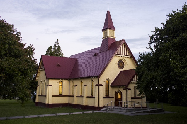 Heritage category finalist: Toko Toru Tapu Church, Manutuke, Gisborne by Architects 44.