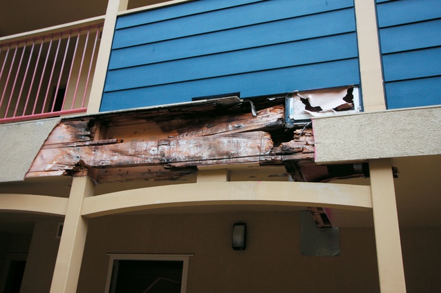 Damage to apartments and a fire egress in a 20-apartment block.