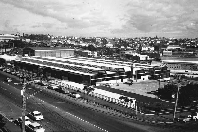 The Auckland City Council Workshops, soon after opening in 1969.