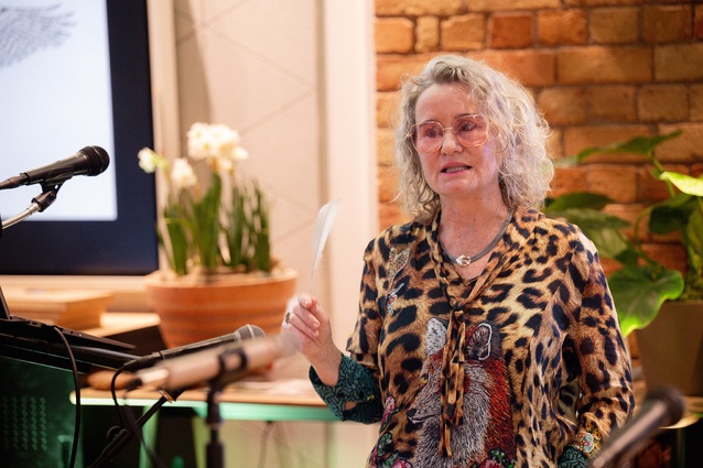 Artist and biophilic designer, Miranda Brown lead the Opening Plenary. 