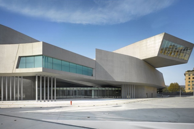 Winner of World Building of the Year 2010, MAXXI: Museum of XXI Century Arts, Rome, Italy, Zaha Hadid Architects.